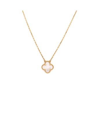 Pre-Owned Van Cleef and Arpels Vintage Alhambra Pendant Necklace