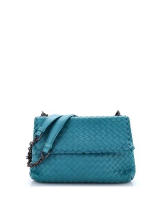 Small Olimpia Crossbody Bag Intrecciato Nappa