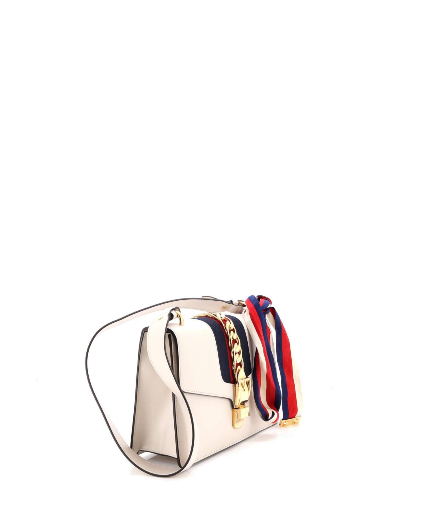 Small Sylvie Shoulder Bag Leather