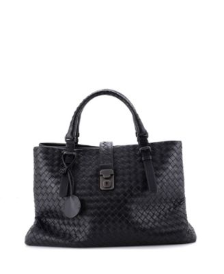 Medium Roma Bag Intrecciato Nappa