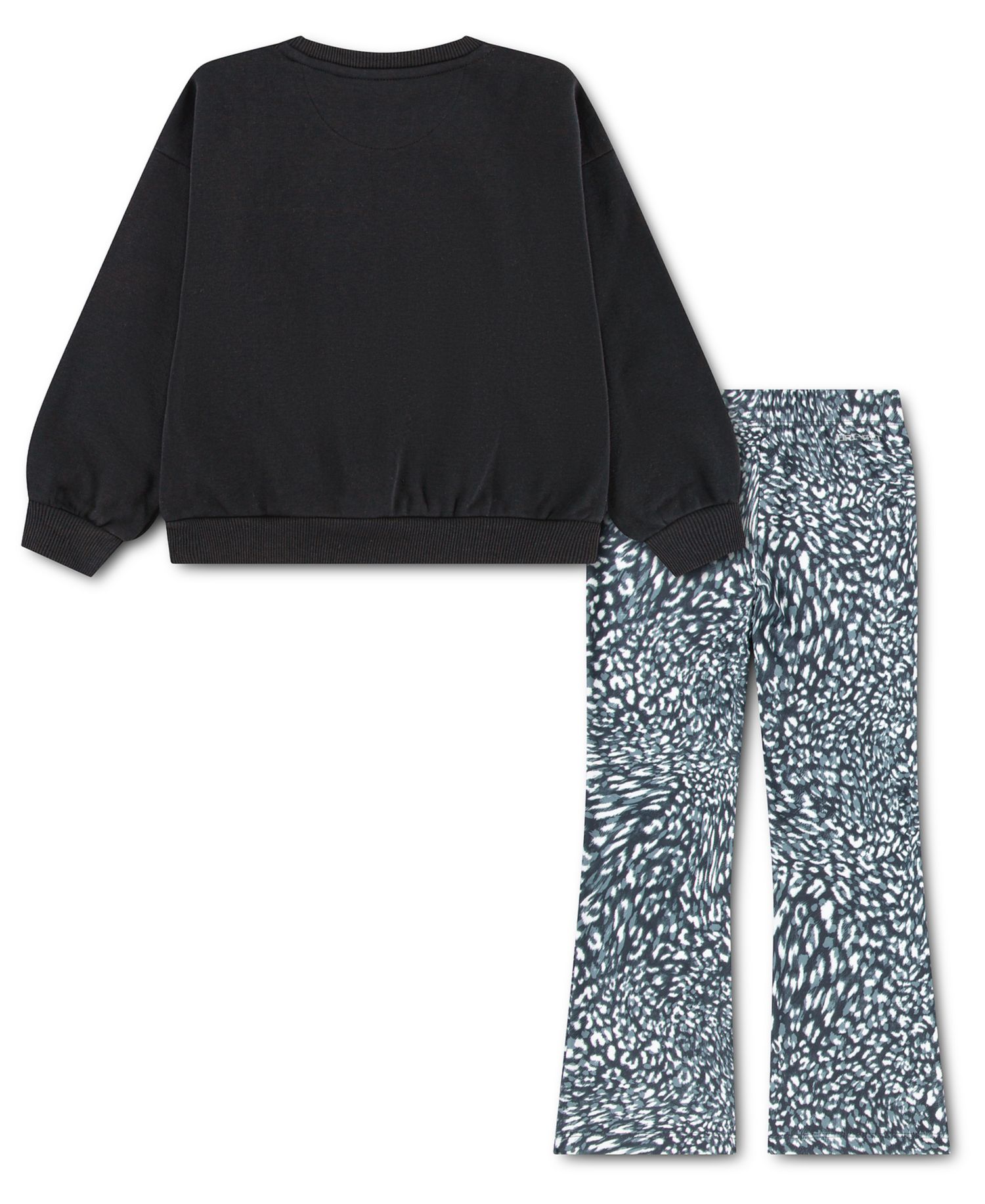 Girls' 2T-6X Printed Top and Leggings, 2-Piece Set