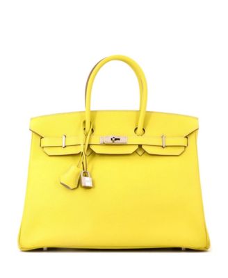 Pre-Owned Hermes Candy 35 Handbag Epsom