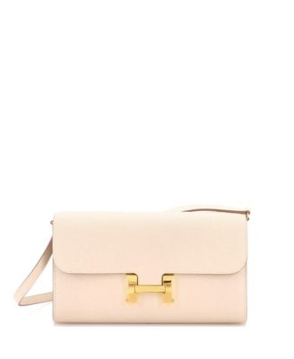 Pre-Owned Hermes Constance To Go Wallet Epsom