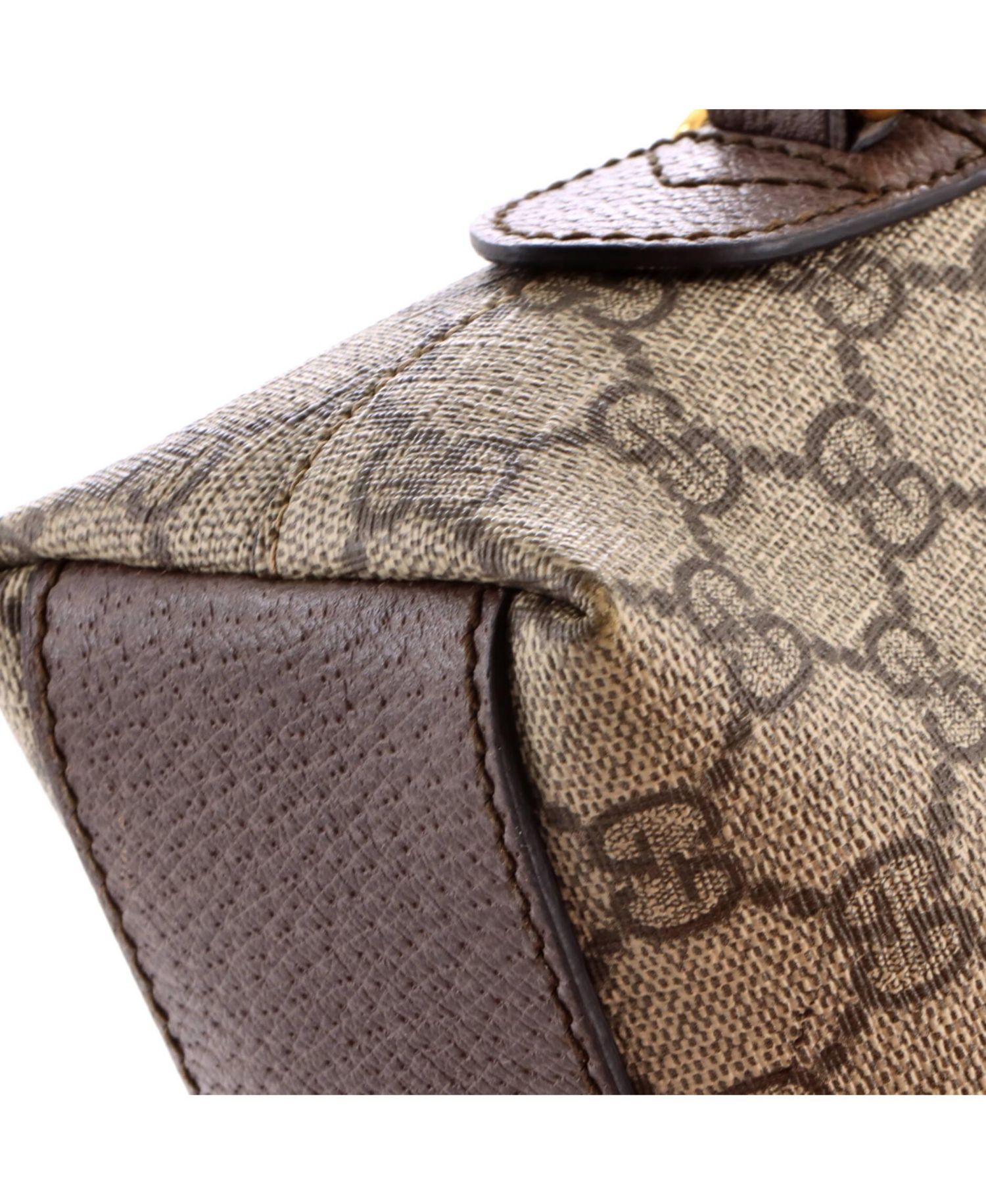Small Ophidia Dome Shoulder Bag GG Coated Canvas