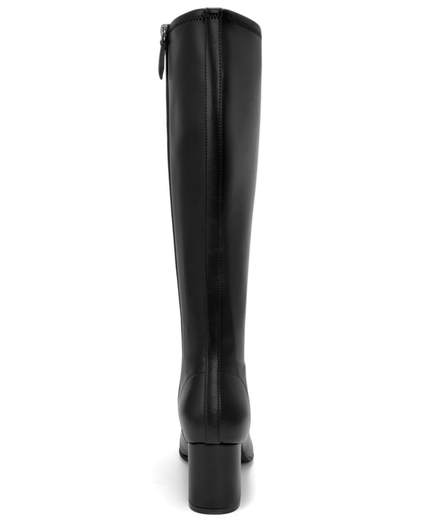 Женские ботинки Aerosoles Millie Tall Block Heel Dress Boots, цвет: Чёрная искусственная кожа — фото 3