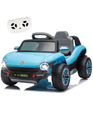Volkswagen Beetle 12V 2.4G Remote Control 4-Wheel Suspension Ride-On Electric Car, Ages 3-5
