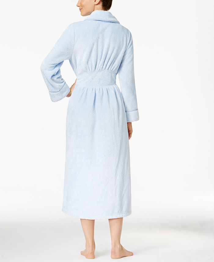 Charter Club Super Soft Textured Long Robe, Created for Macy's Macy's