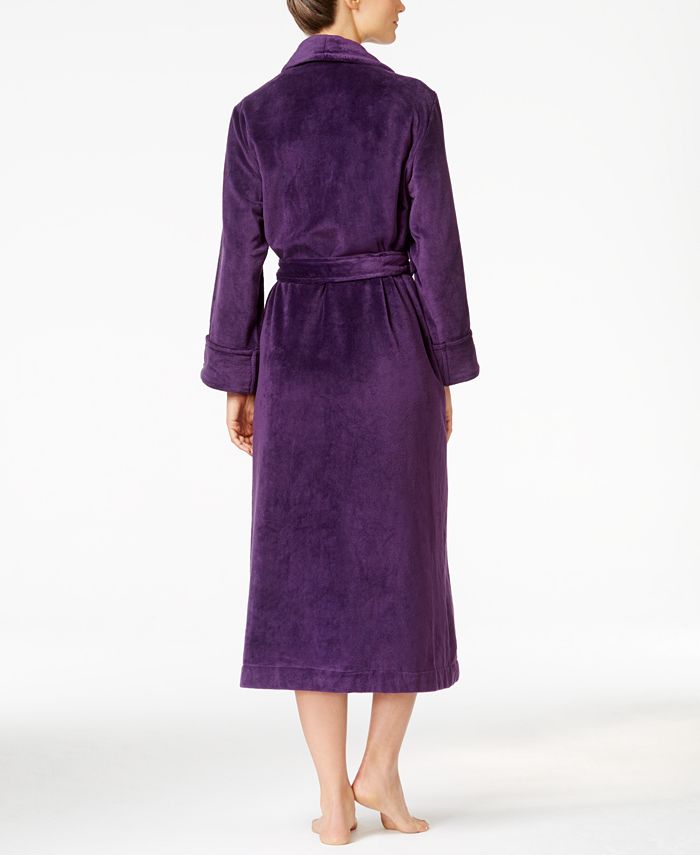 Charter Club Super Soft Shawl Collar Long Robe, Created for Macy's Macy's