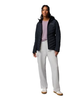 Women's Joy Peak II Hooded Puffer Fleece-Lined Jacket