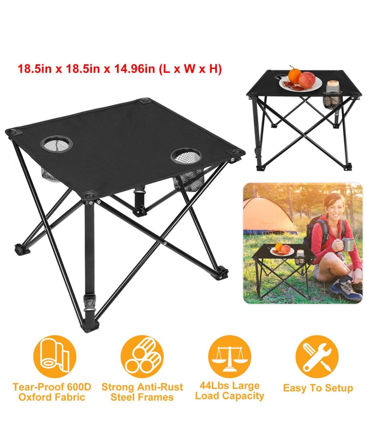 Mountaintop 1Pieces Foldable Camping Table