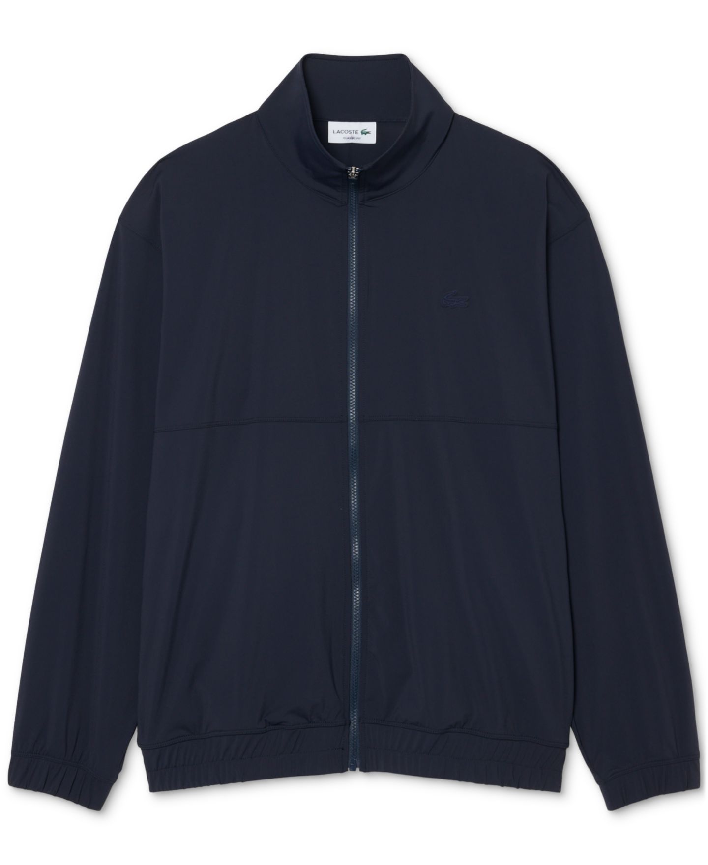 Мужская куртка Lacoste Commuter Full-Zip Stand Collar, цвет: Hde Abysm — фото 5