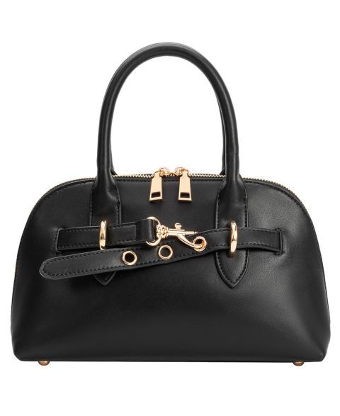 Женская сумка Melie Bianco Rue Medium Top Handle Satchel Handbag, цвет: Чёрный