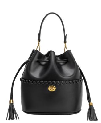 Janae Small Top Handle Bucket Handbag