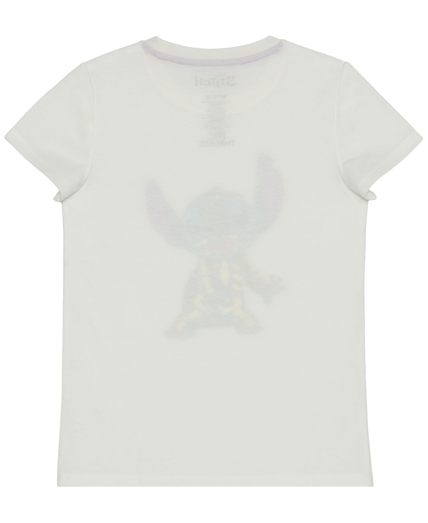 Футболка Epic Threads Skeleton Stitch Graphic T-Shirt для девочек, цвет: Белый — фото 2
