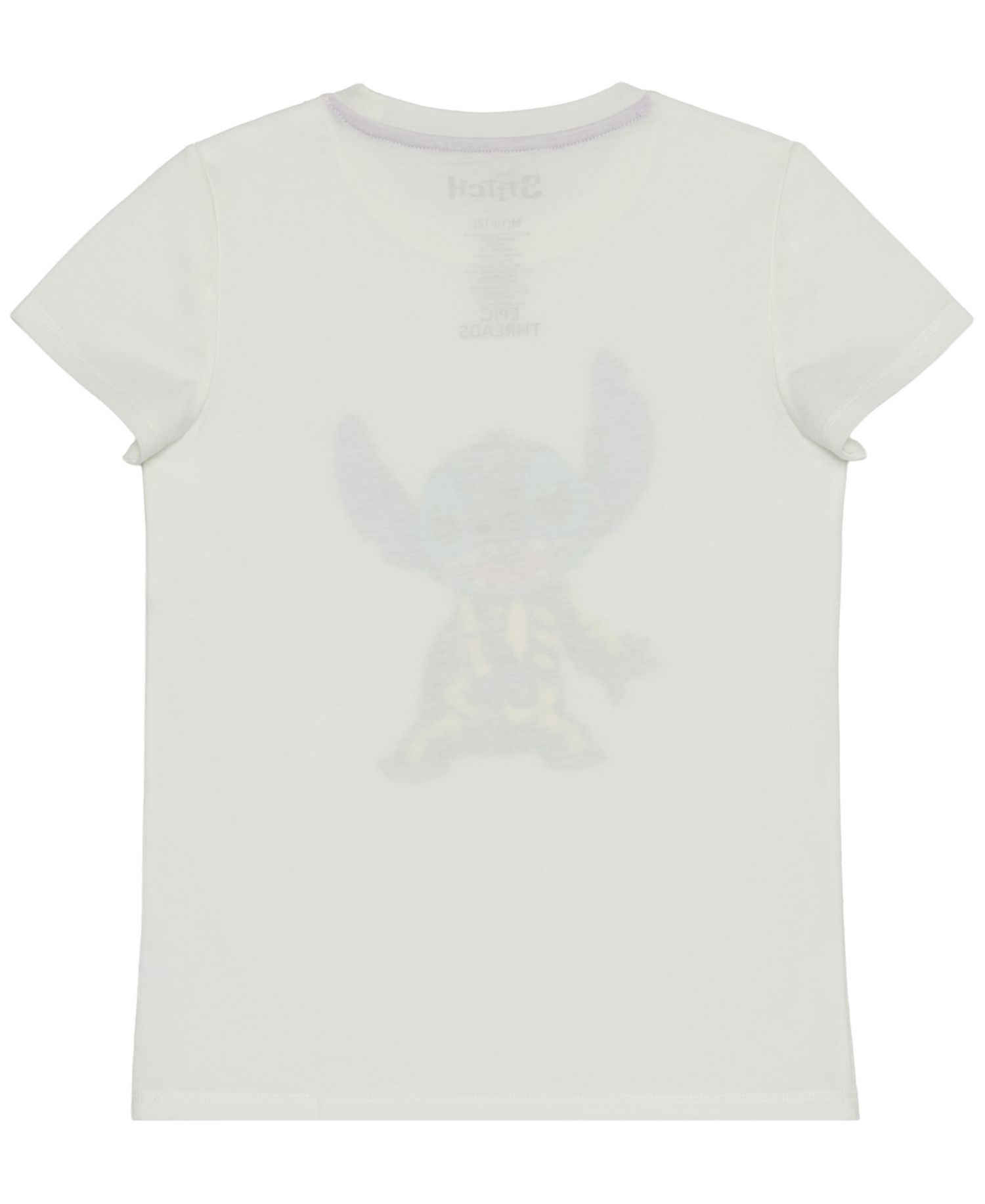 Girls' XS-XL Skeleton Stitch Graphic T-Shirt
