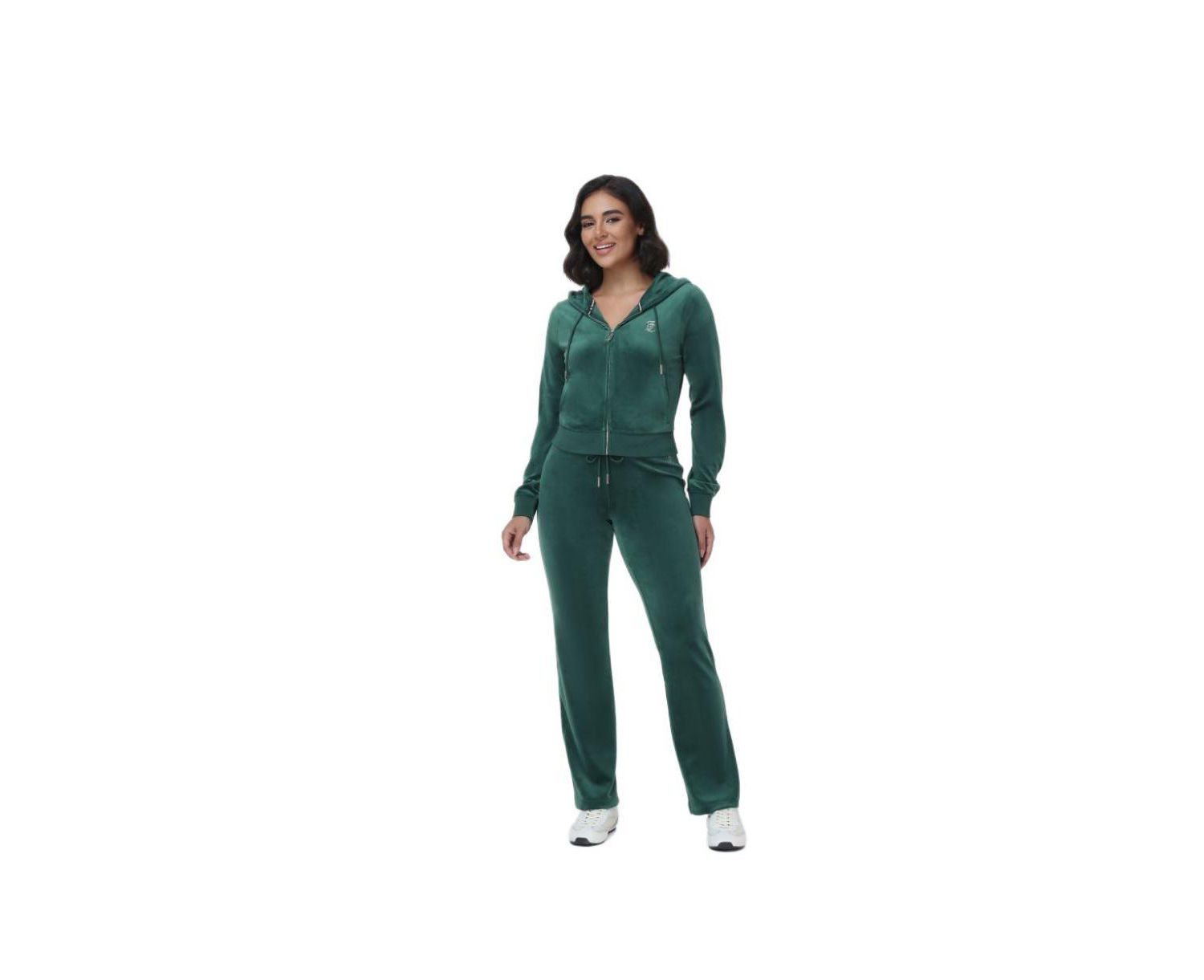 Women's Juicy Full-Zip Velour Hoodie