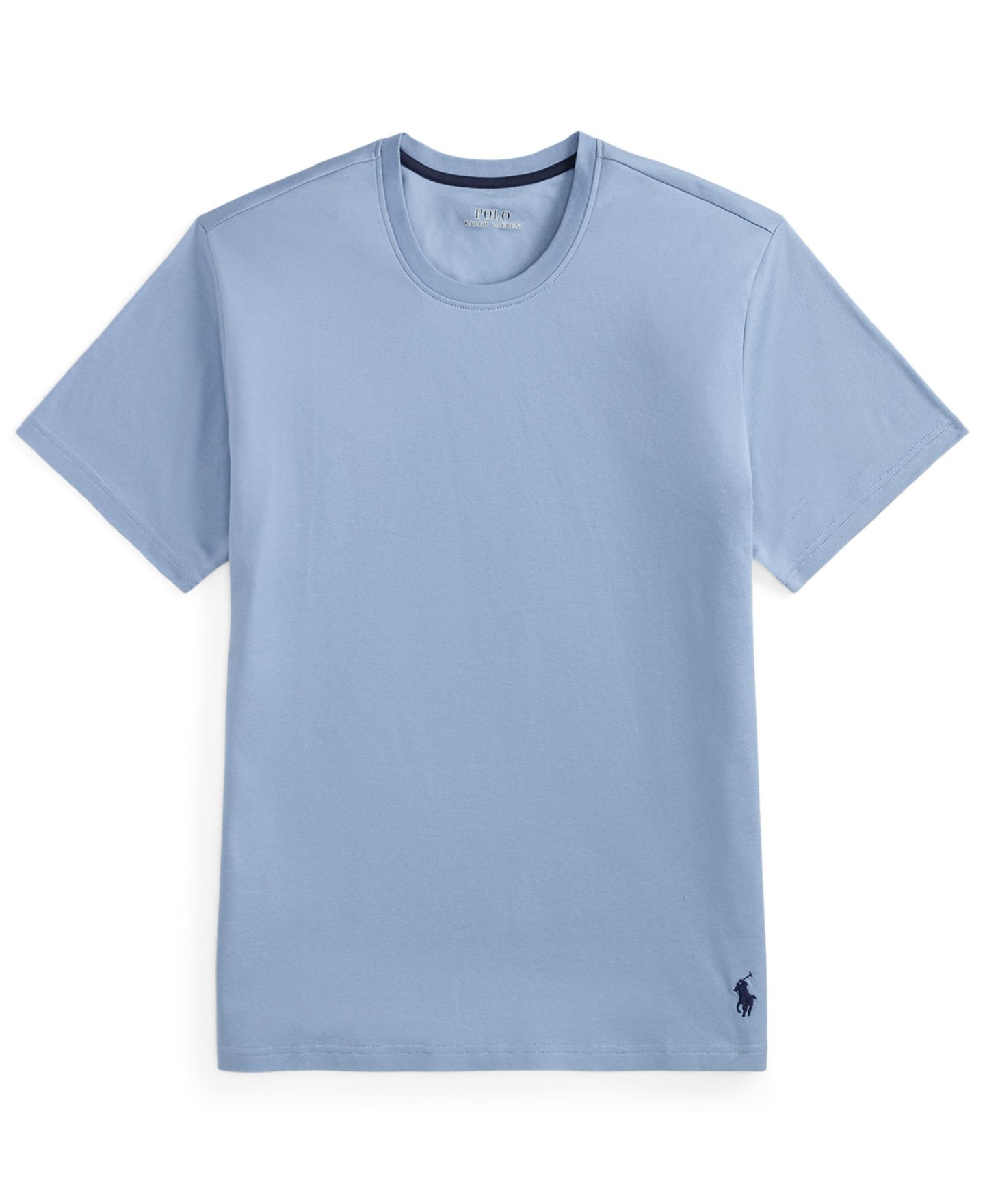 Футболки Mercerized для мужчин — Polo Ralph Lauren, цвет: Синий / Тёмно-синий — фото 4