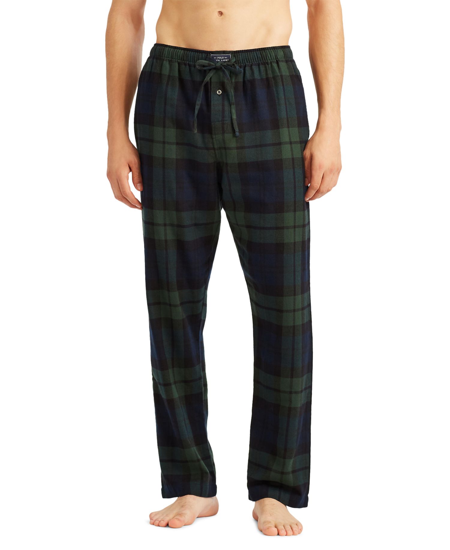Men's Yarn Dyed Flannel Pajama Pants