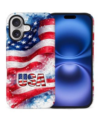 2-Layer Durable Phone Case Compatible with Apple iPhone 17 Pro Max, USA Pride