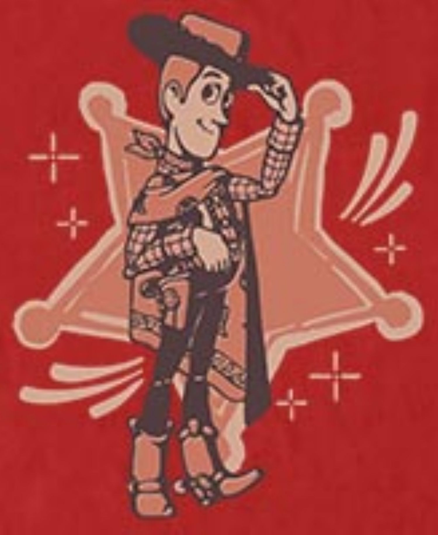 Men's Disney Pixar Toy Story Jessie Cowgirl Action Pose Graphic T-Shirt
