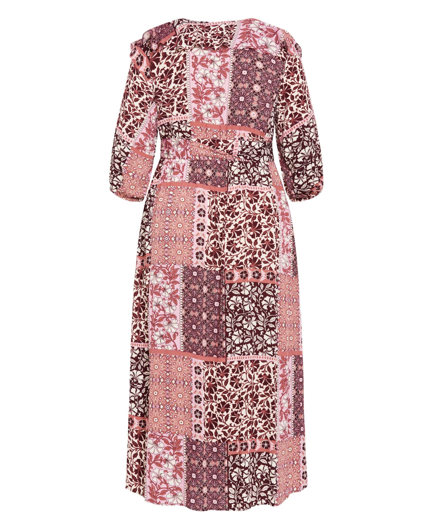 Plus Size Dahlia Short-Sleeve Maxi Dress