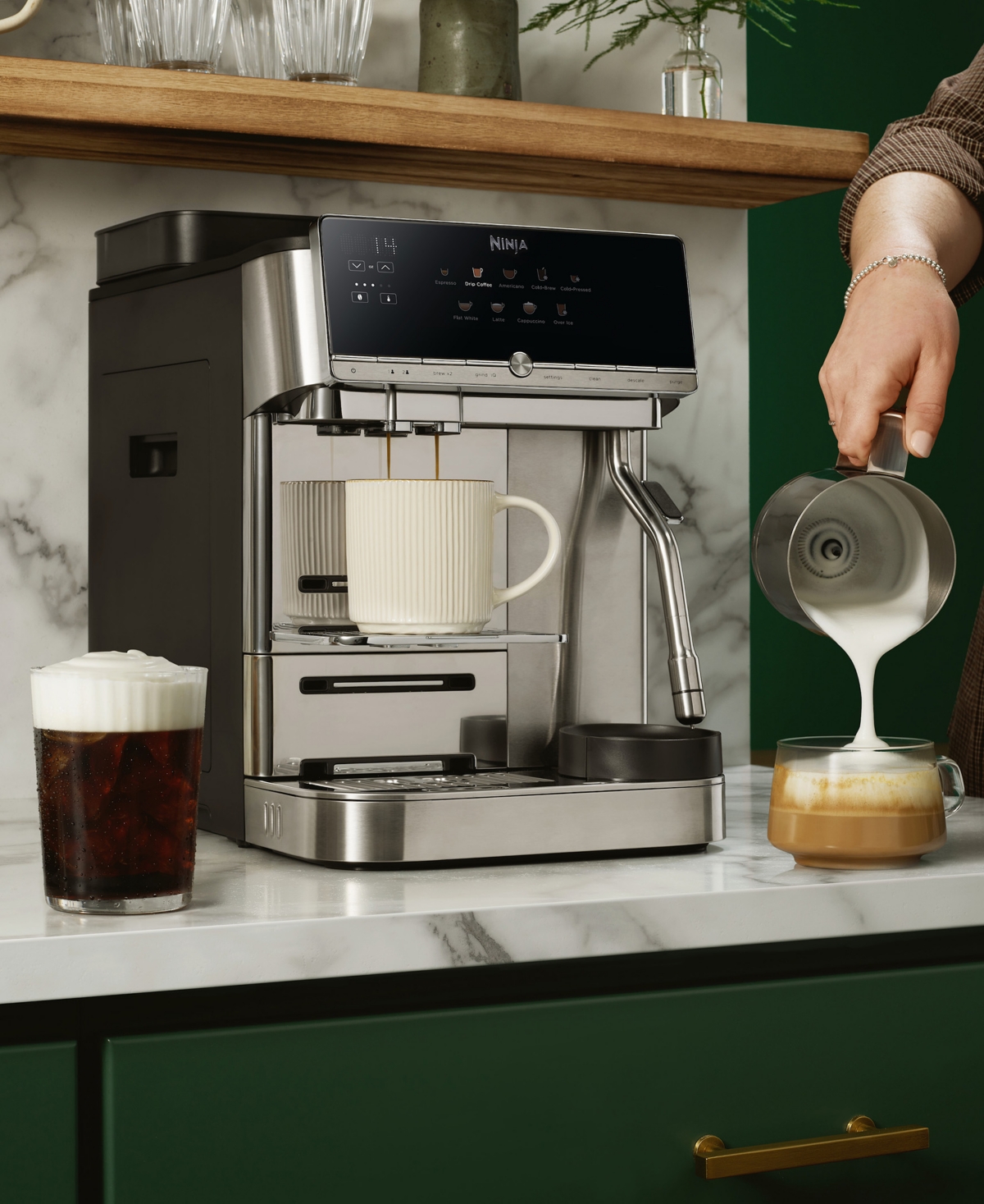 Ninja Auto Barista Fully Automatic Espresso Machine