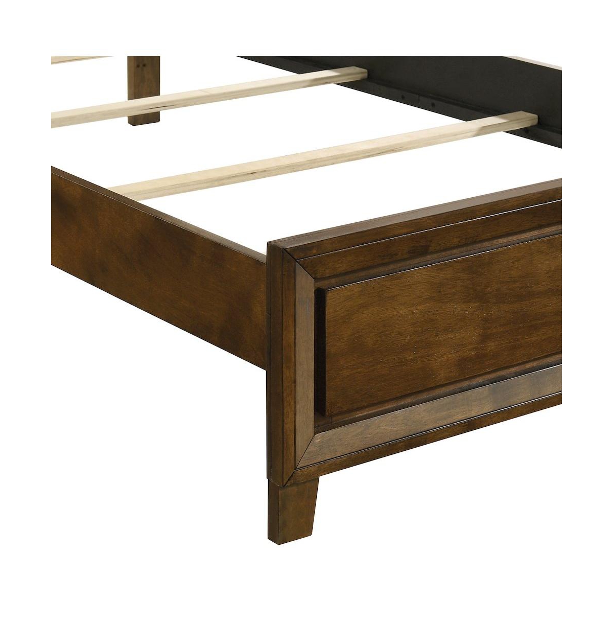 New Classic Furniture Ballard Wood Panel Bed in Walnut