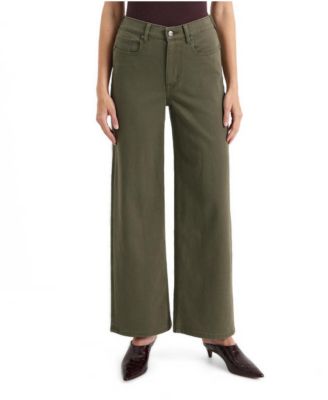 Women's All-Day Twill Wide-Leg Pants