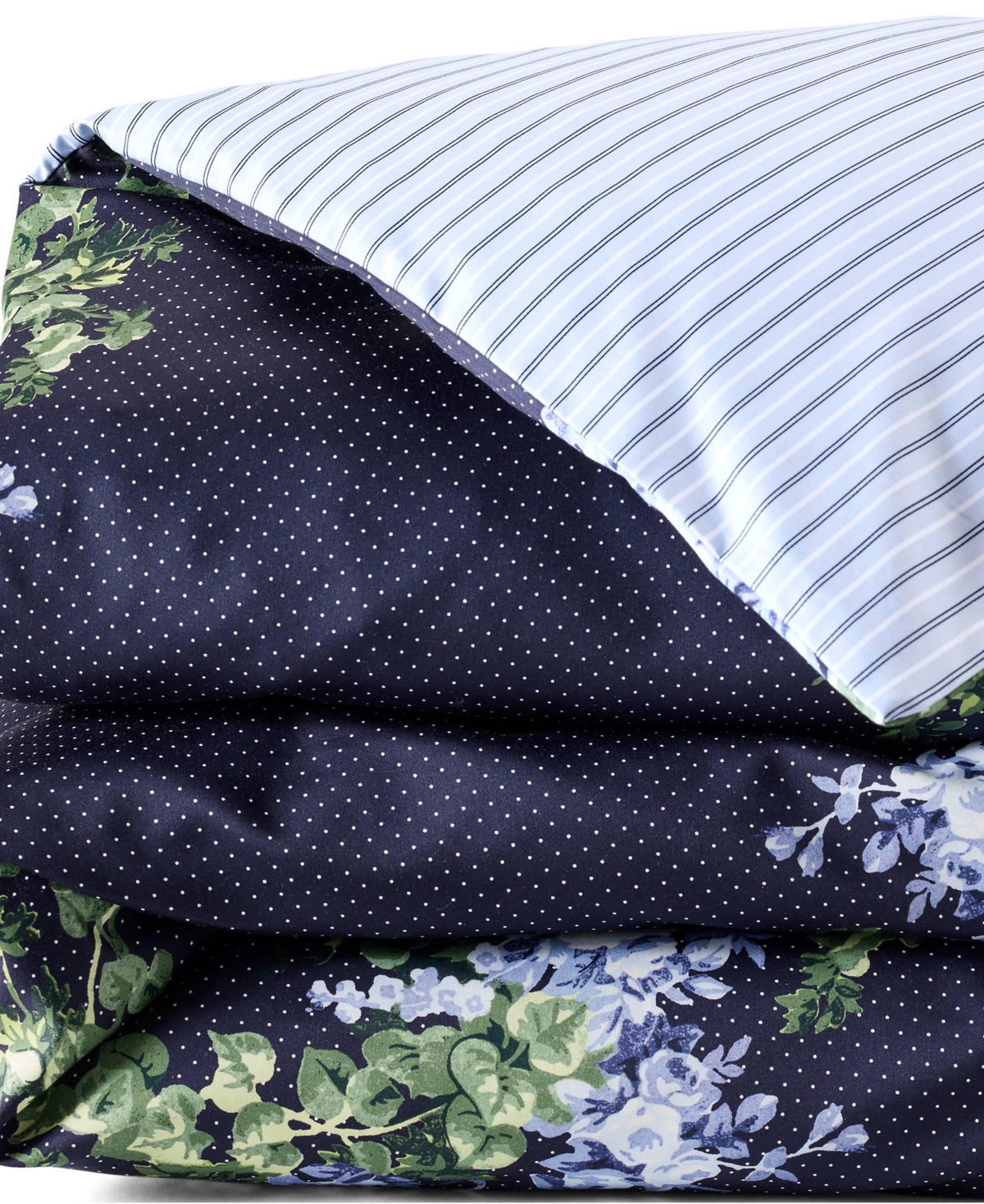 Lands' End 700 Thread Count Sateen Cotton No Iron Duvet Bed Cover