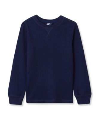 Boys Long Sleeve Waffle Thermal Shirt