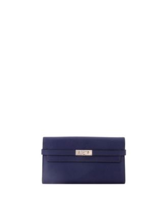 Pre-Owned Hermes Long Kelly Wallet Epsom
