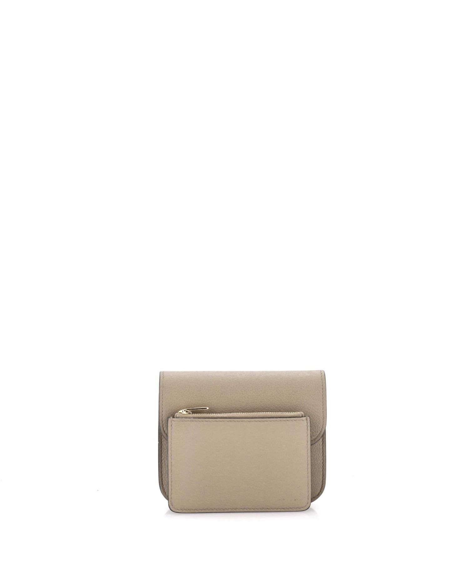 Pre-Owned Hermes Constance Slim Wallet Evercolor