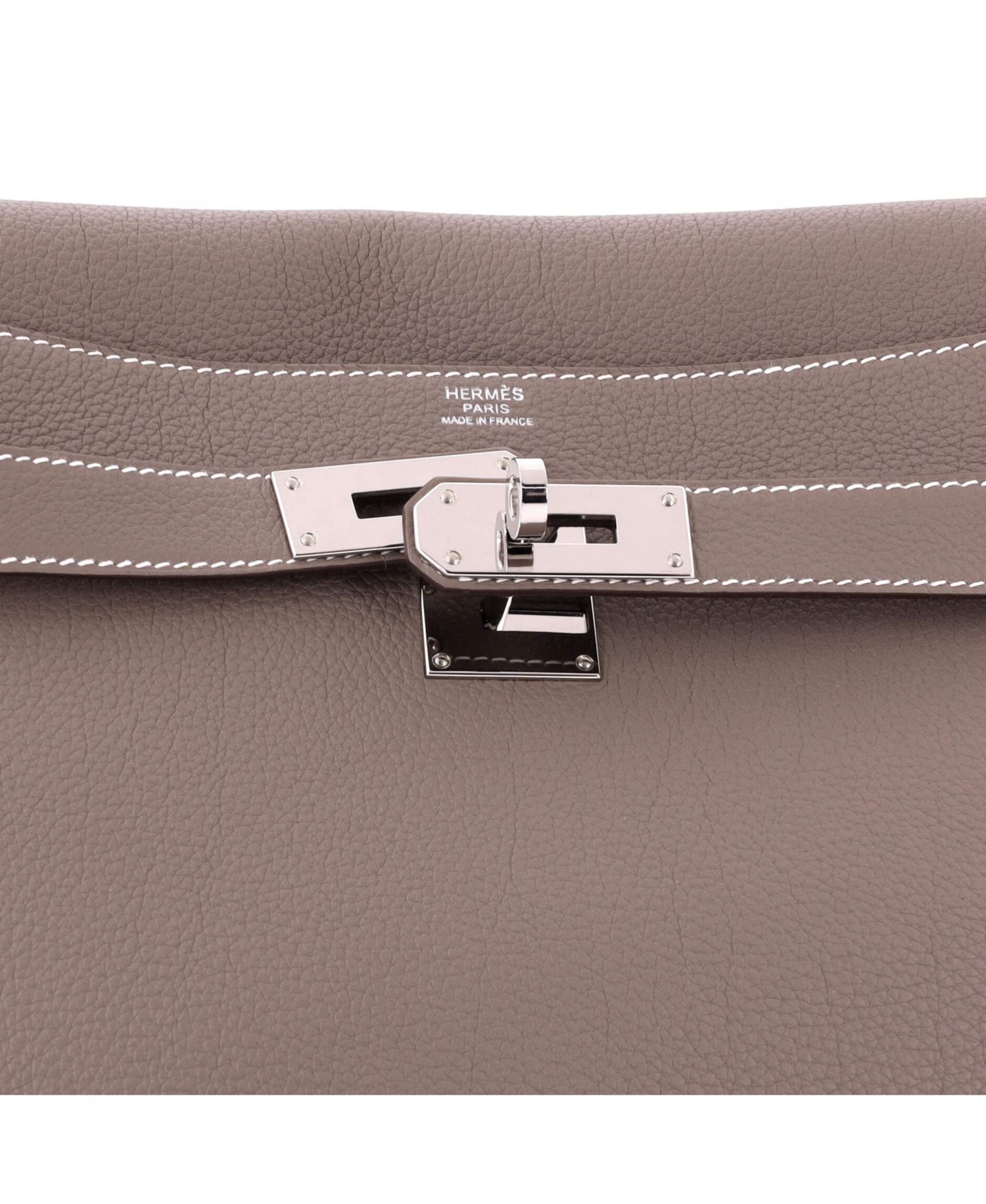 Pre-Owned Hermes GM Kelly Messenger Bag Togo