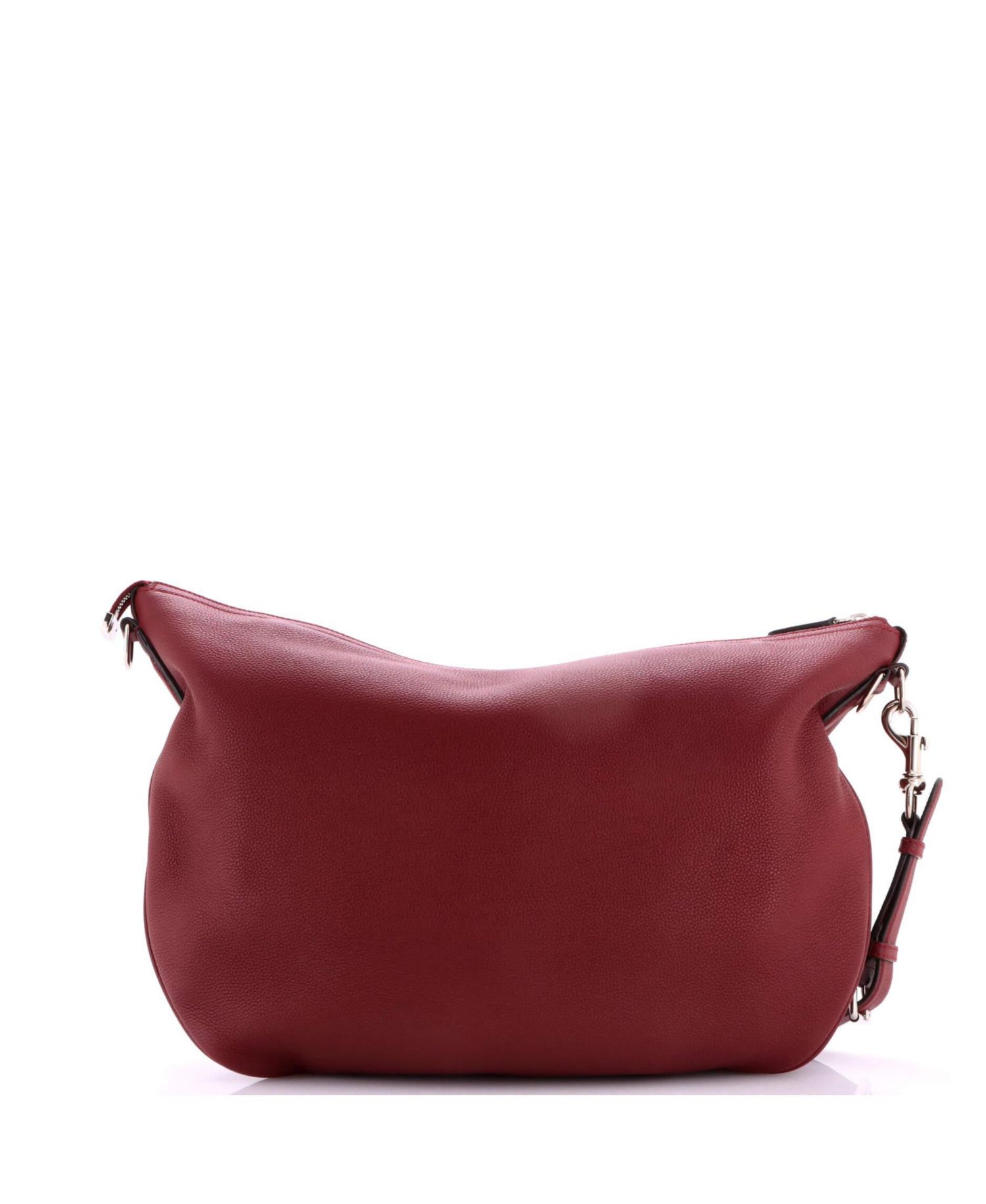 Medium B Shoulder Bag Leather