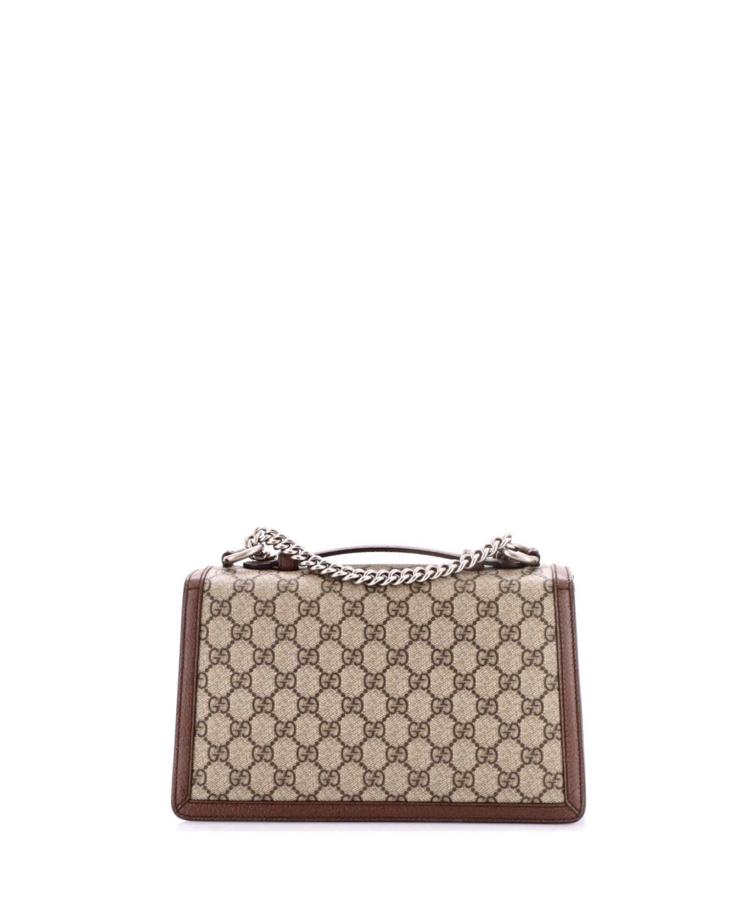 Small Dionysus Top Handle Chain Bag GG Coated Canvas