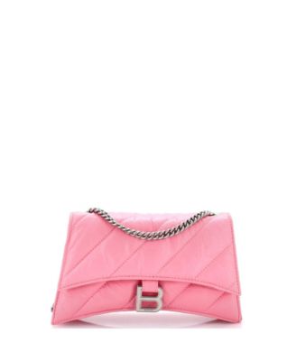 Small Crush Chain Flap Bag Quilted Crushed Calfskin