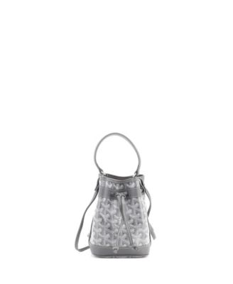 Mini Petit Flot Bucket Bag Coated Canvas
