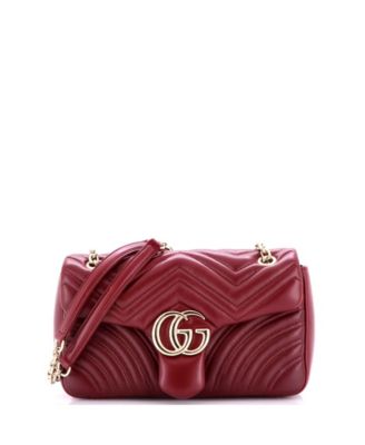 Small GG Marmont Flap Bag Matelasse Leather