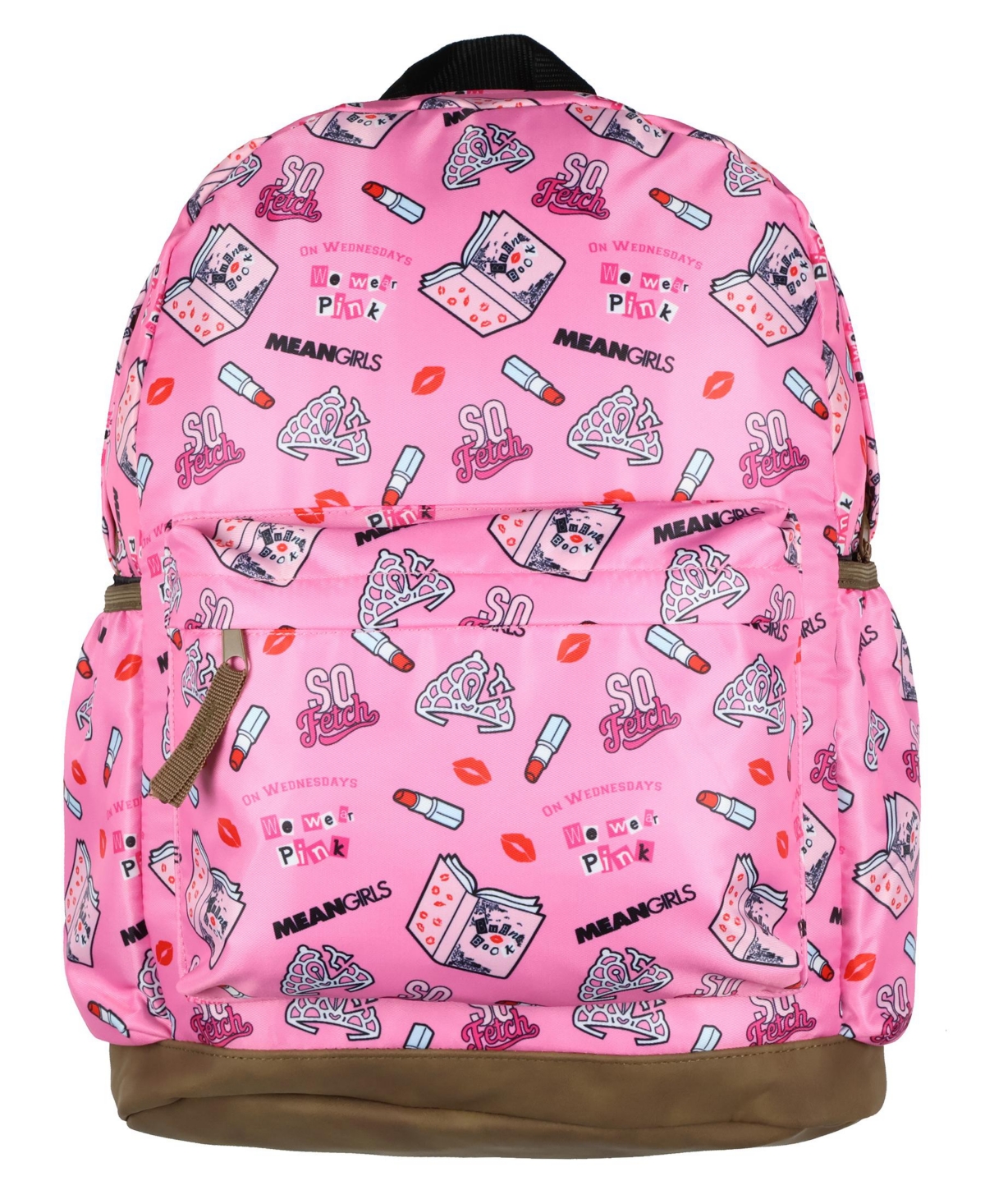 Mean Girls Backpack Burn Book On Wednesdays We Wear Icons School Book Bag