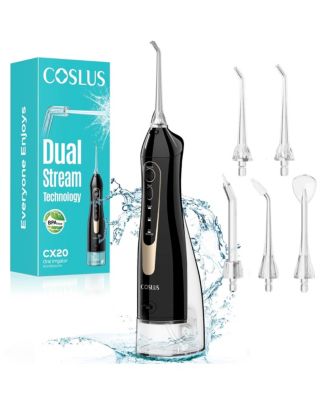 CX20 Water Flosser, 300 Milliliters, IPX7, Portable, Rechargeable, for Home and Travel
