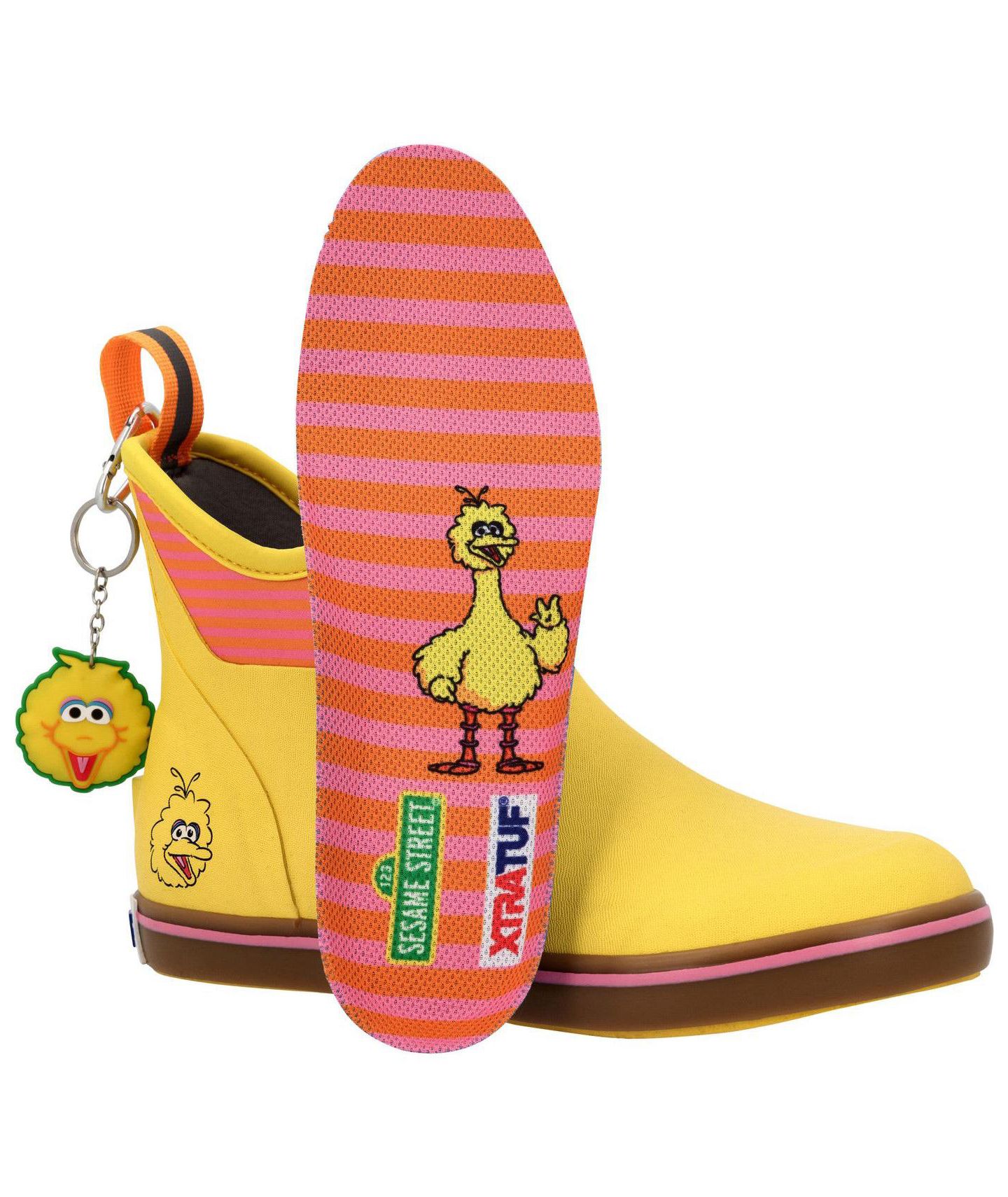 Женские ботинки XTRATUF Women s Sesame Street Ankle Deck Boot, цвет: Жёлтый — фото 5