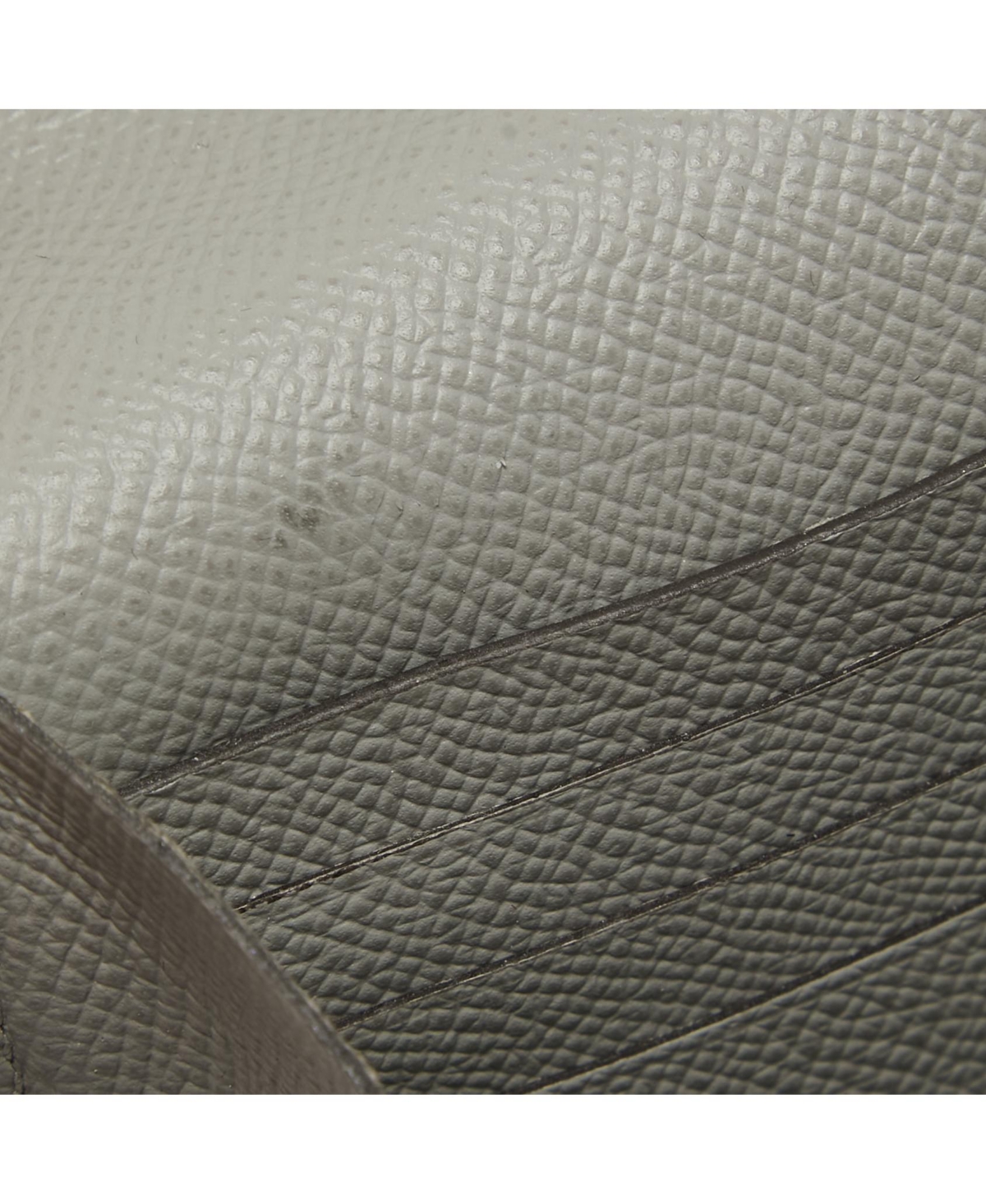Pre-Owned Hermes Gris Mouette Epsom Leather Kelly Classic Wallet