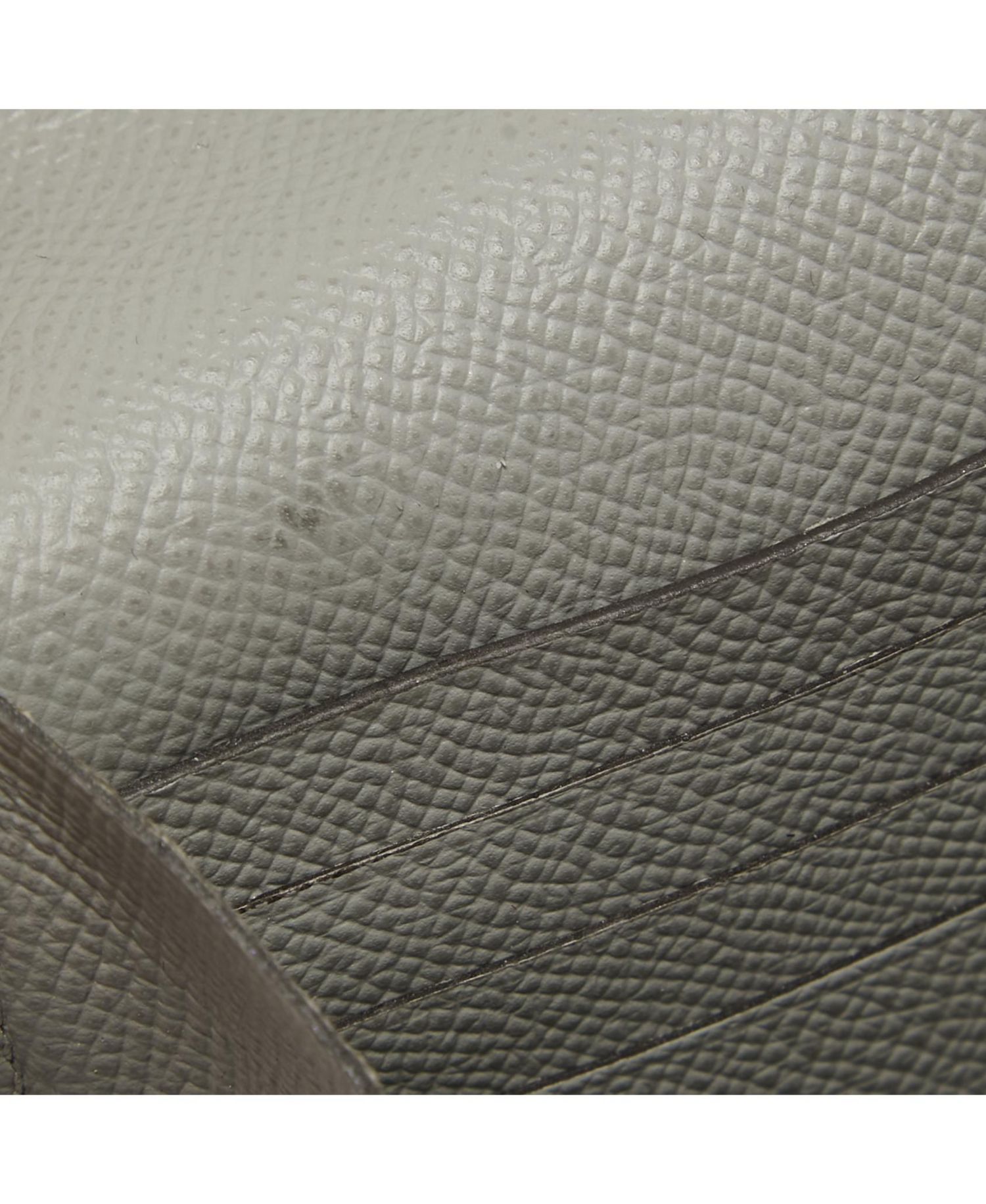 Gris Mouette Epsom Leather Kelly Classic Wallet