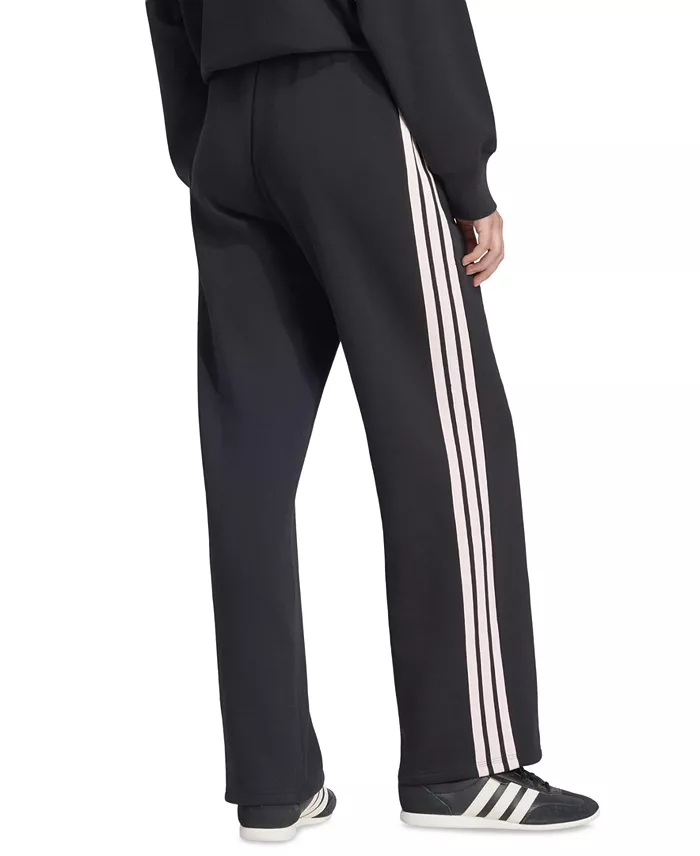 Women's Essentials 3-Stripes Fleece Slim Pants - thumbnail 7