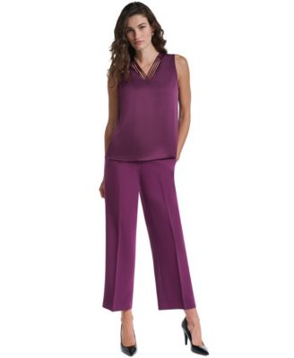 Women's Purple Dressy Tops