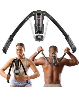 Hydraulic Chest Expander & Arm Twister - Adjustable Power Twister Arm Exerciser, 22-440 lb Resistance, Home Gym Upper Body Trainer