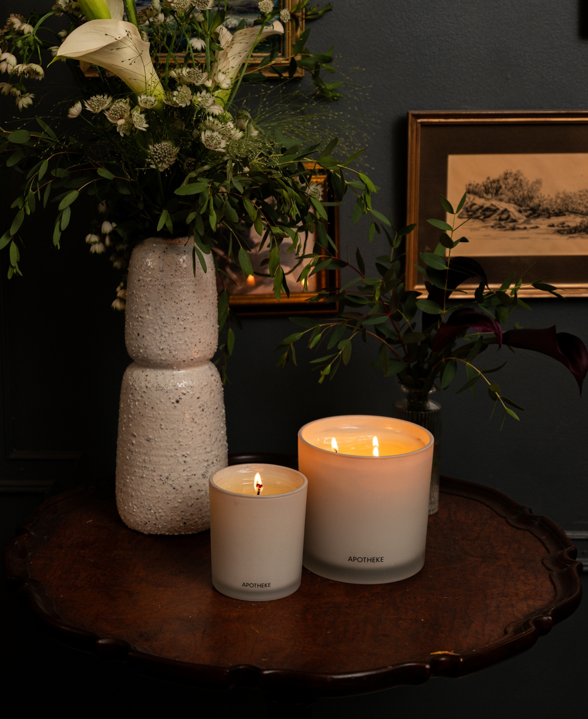 Apotheke Earl Grey Bitters 3-Wick Scented Candle, 0.26 oz.
