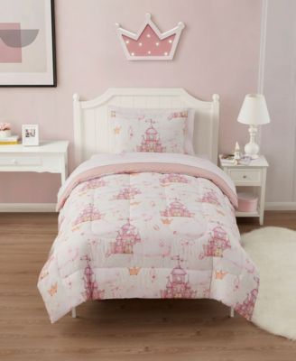 Kids Fairytale Princess 5-Piece Comforter Set, Twin