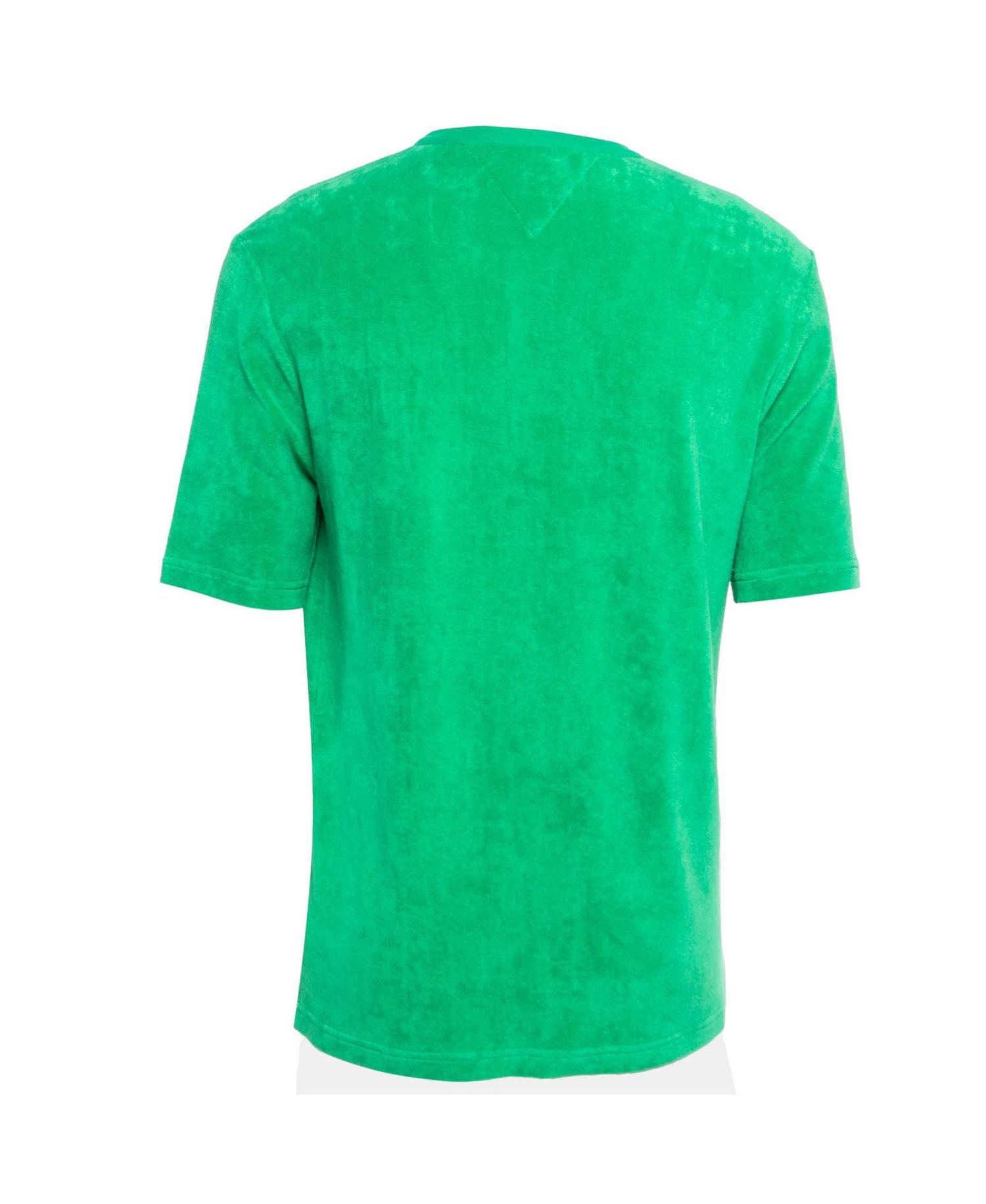 Women's Terry Cotton Henley T-Shirt