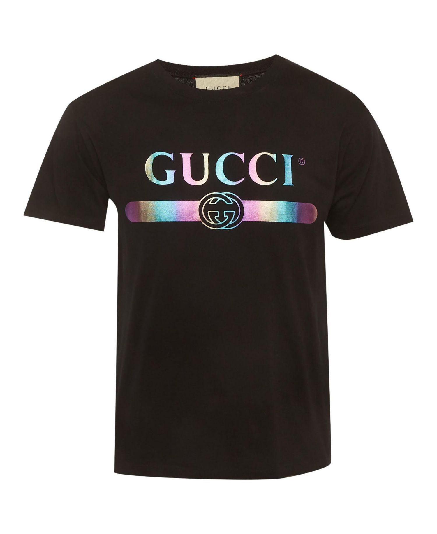 Women's Iridescent Logo Cotton T-Shirt